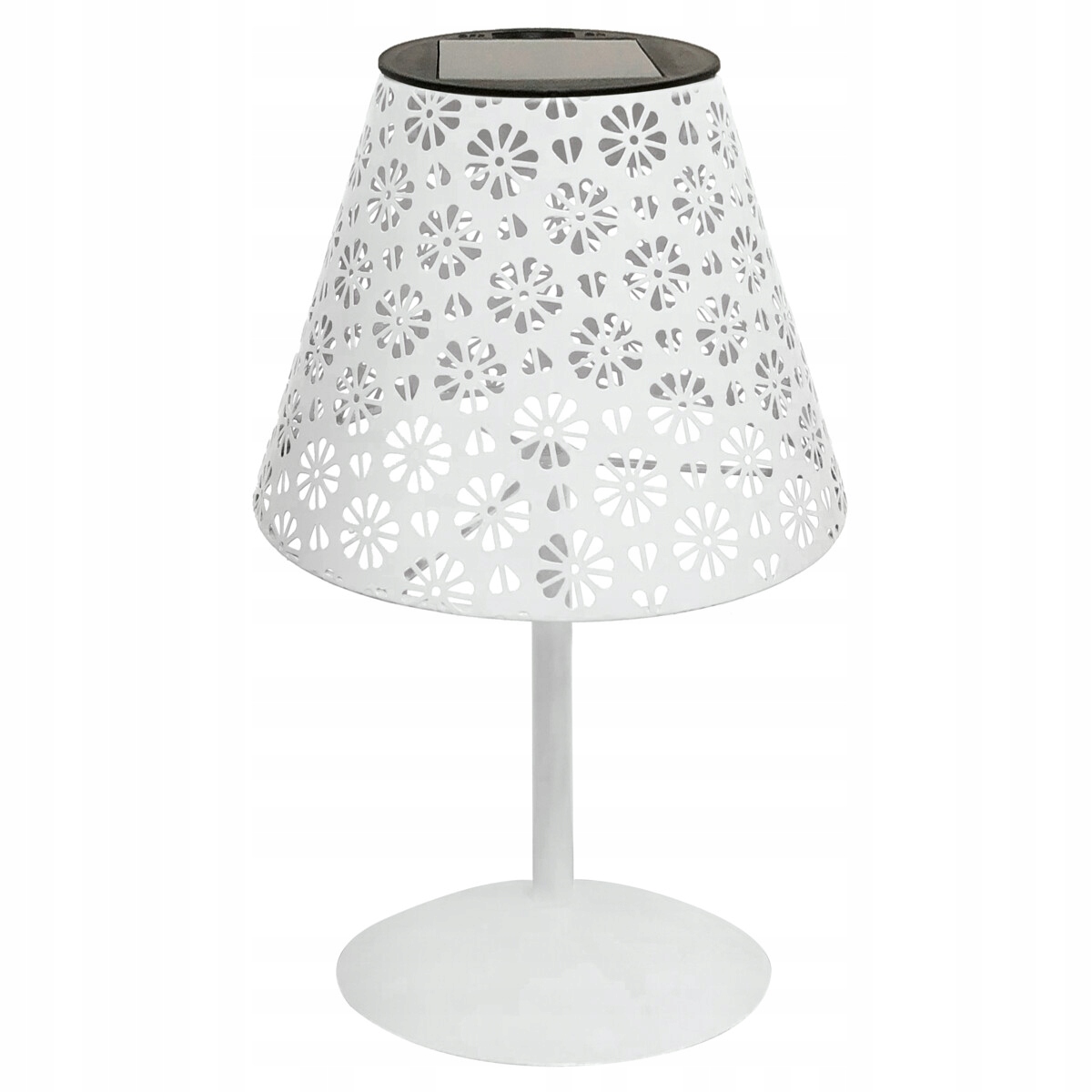 Solárna lampa LIGHTLOGIC, biela, 28 cm, 1 ks.